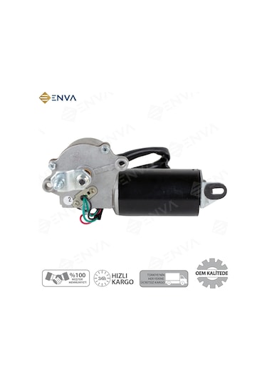Jeep Cj3 / Cj5 / Cj6 / Cj7 Ön Cam Silgi Silecek Motoru 12V