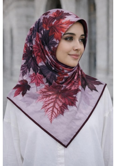 Soft Pamuk Eşarp-06109 Lila