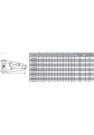 Ennalbur Karabina Yaylı 11 Mm 2 Adet -