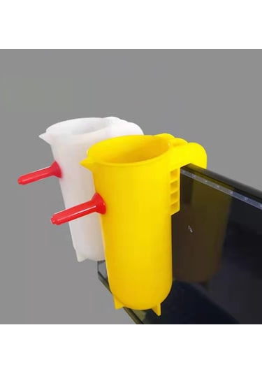 Suntek 800ml Kuzu Besleme Kapları Küçük Kuzu Keçi Sarısı