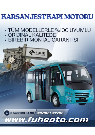Karsan Jest J10 Kapı Motoru 12 V