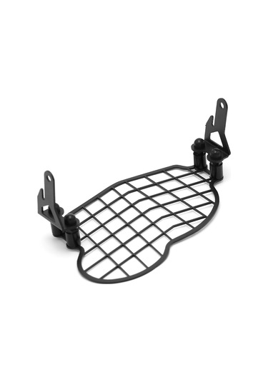 Mufunye Bmw G650gs 2011-2017 Işık Koruması, Siyah Epoksi Kaplama Çelik Kafes, Camı Kaya Ve Çöplerden Korur, Sürücü Güvenliğini Artırır