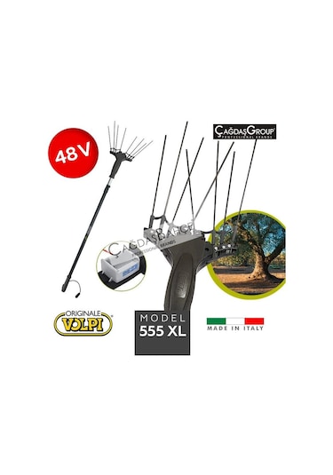 Volpi 555Xl Zeytin Hasat Makinesi 24V İtalyan 2  Devirli
