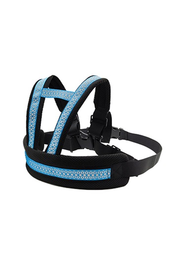 Neevoyu Çocuk Elektrikli Motosiklet Güvenlik Kemerli Koltuk Bağlantısı - Mavi, Eldiven Tutucu İle, Düşmeyi Engelle, Uyku Alma Riskini Azalt, Evvel 2 Yaş