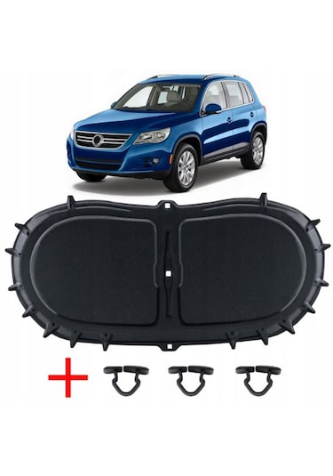 Volkswagen Tiguan 2011 - 2018 Motor Kaput Keçesi Klipsli