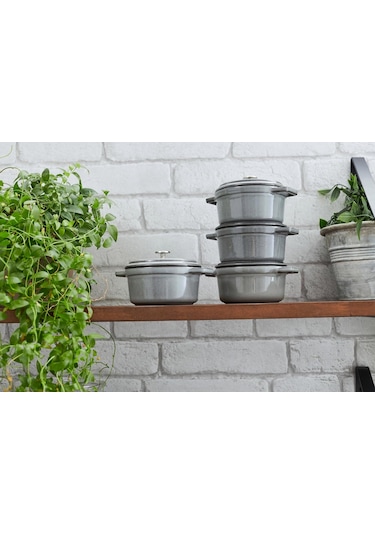 Staub La Cocotte Döküm Tencere, Grafit Gri Diğer