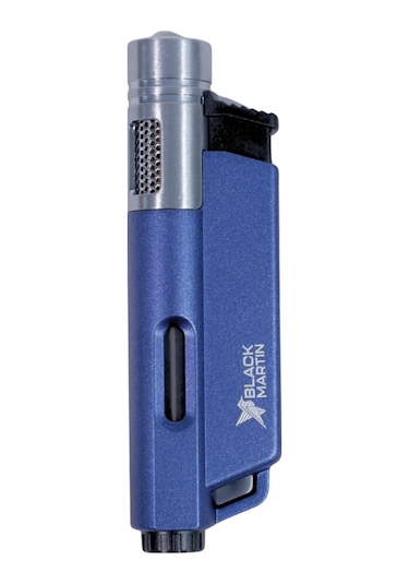 Black Martin Tek Torch Pürmüz Mavi Puro Çakmağı - Tr9302