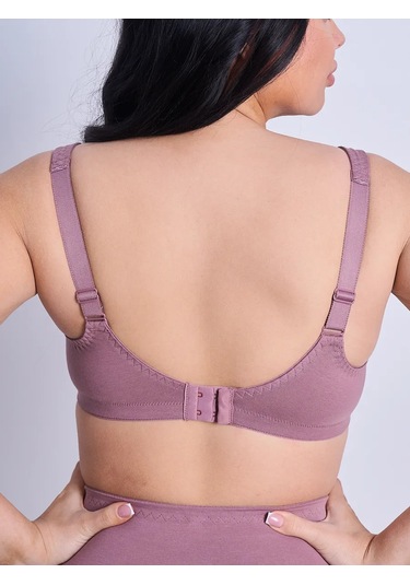 Lavandına Dana Kemerli Çarapsız Pamuklu Geniş Beden Sütyen 325989319 Kahve Gülü