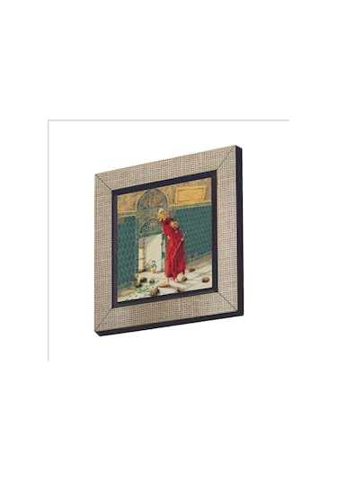 Kaplumbağa Terbiyecisi Replika Baskılı Mdf Magnet 7x7 308