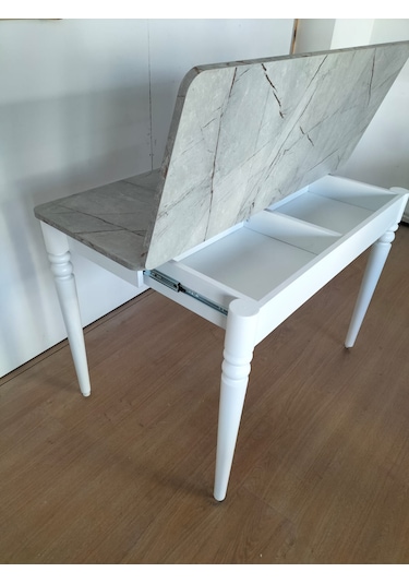 110 X 45 Katlanır Masa Gri Desen