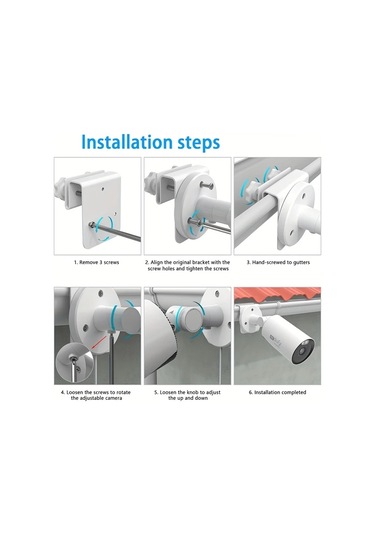 Honeybeeshop Eufy Security Solocam S340 E30 Kanal Askısı Hh Beyaz Duvara Monte Güneş Enerjili Güvenlik Kamerası Beyaz 1 Paket Dış Mekan