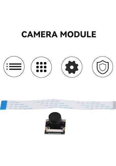 Raspberry 160 Derece Balık Gözü Lens Kamera