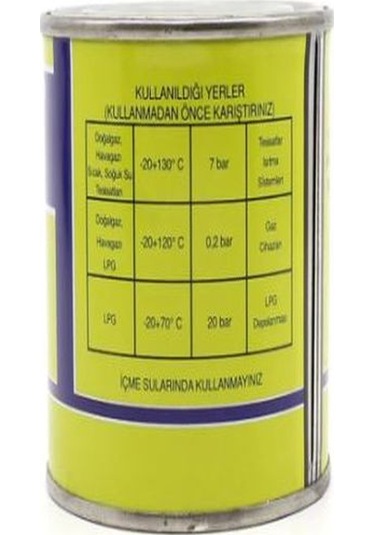 Difix Doğalgaz Macunu 350 Gr 2 Adet