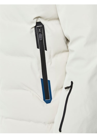 Jack & Jones Jcotarwin Puffer Erkek Mont Krem