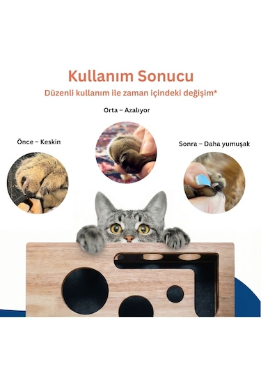 Kedikür Tırnak Törpüleyen Tırmalama Ve Oyun Kutusu