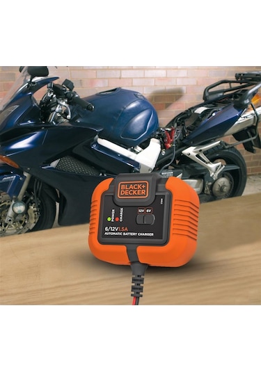 Depohaus Black+Decker Bxa21 6V/12V 72A Akıllı Akü Şarj Ve Akü Bakım Cihazı