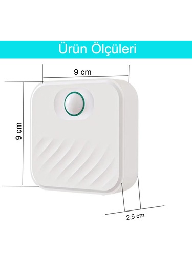 Akıllı Evcil Hayvan Koku Arıtma Cihazı Usb Şarjlı Deodorant Ve Sterilizasyon Özellikli