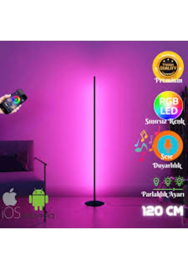 Mobıl Stıc - Full Rgb - Full Renk - Telefon Kontrol - 120 Cm
