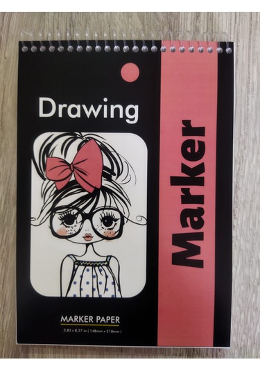 Koala Marker Çizim Defteri -a5 Beyaz