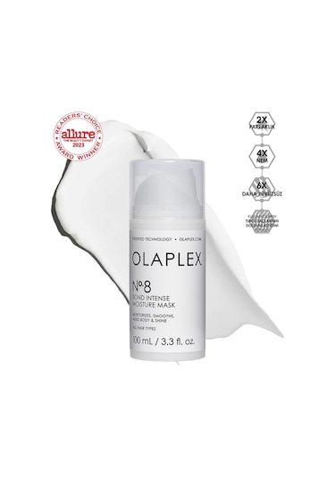 Olaplex Nº.8 Bond Intense Moisture Mask - Bağ Güçlendirici &yoğun Onarıcı & Nemlendirici Maske 100 ML