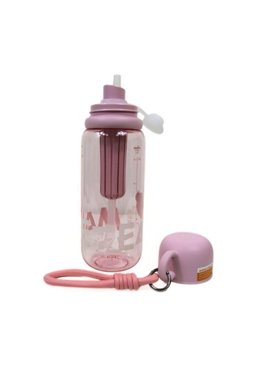Shotay Cup Cover Su Matarası Tritan Pembe 800ml Pembe