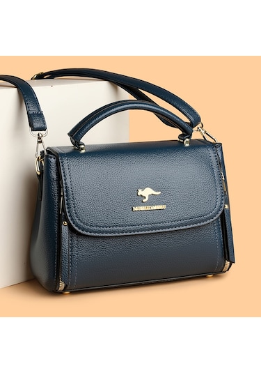 Kadın Çantası Yeni Stil Anne Çantası Omuz Çantası Basit Atmosfer Kadın Çantası Şık Küçük Kare Çanta Kırmızı Ana Resim Rengi Diğer