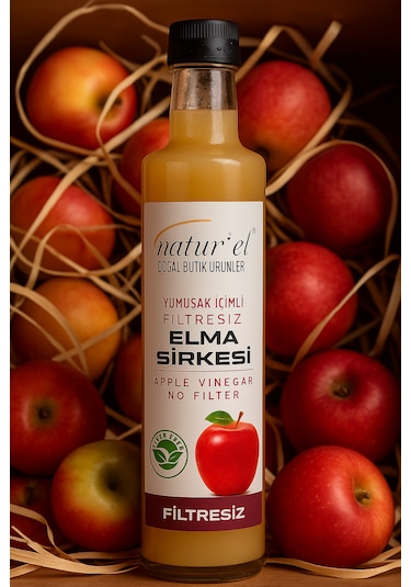 Natur'el Elma Sirkesi 500 ML