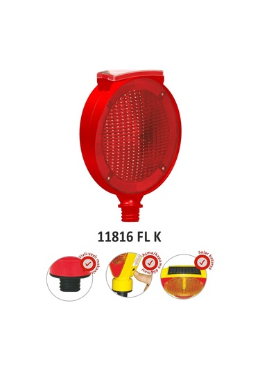 11816 Fl K Evelux Solar Flaşörlü Ledli Lamba