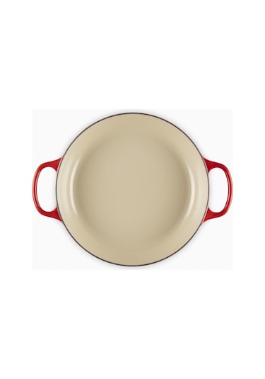 Le Creuset Gourmet Profesyonel Lüks Döküm Tencere Kırmızı 28 Cm