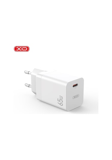 Ce10 Eu 65w Gan Süper Hızlı Şarj Adaptörü Ve Type c To Lightning Kablo Set Apple iPhone Uyumlu iPad