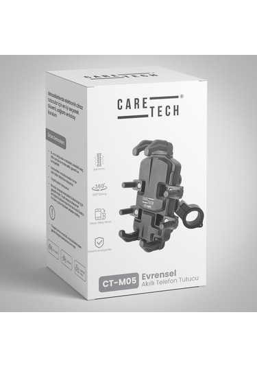 Caretech Ct-m05 Titreşim Modüllü Telefon Tutucu