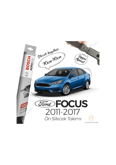 Ford Focus Muz Silecek Takımı 2011-2017 Bosch Aeroeco