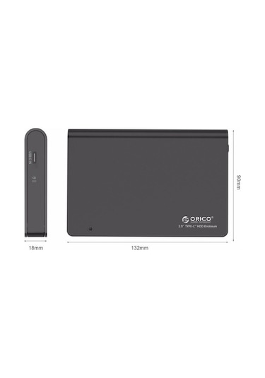 Orıco 2598C3-Bk Sata Harici 2.5” Type C Usb 3.1 Harddisk Kutusu (545360947)
