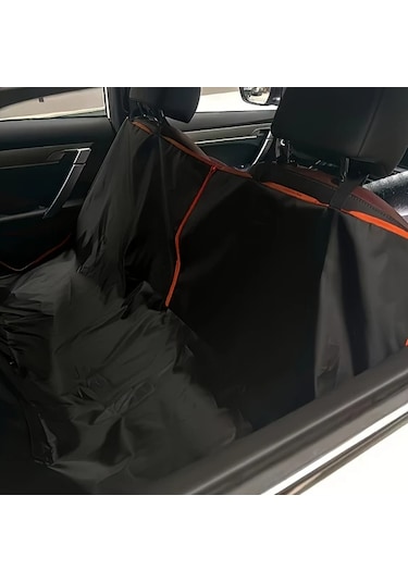 Willowhaven Siyah Katlanır Kaymaz Köpek Araç Koltuğu Koruyucu Yıkanabilir Sedan Suv