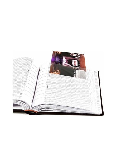 BF 15 x 21 CM 100'lük Deri Pencereli Fotoğraf Albümü