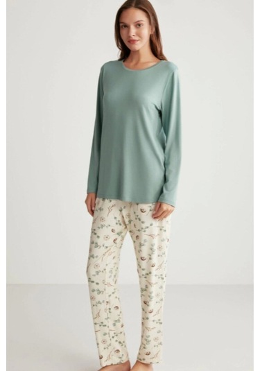 325 Alin Pijama Takım Yeşil