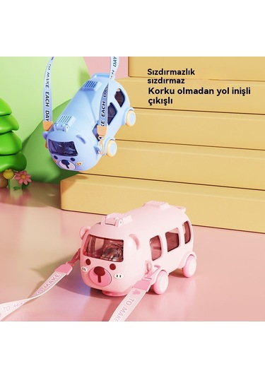 Jian Fan Boun-off Kapağısu Bardağıara Baba Hasır Bardağıocuk Plastik Bardak-mavi Mavi