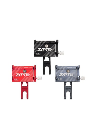 Qingmipy Alüminyum Bisiklet Telefon Tutucu, 5-10cm Genişliğindeki Cihazlar İçin, Siyah, Dağ Bisikleti Ve Bisikletler İçin Dayanıklı Tutucu