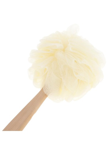 Homyl Uzun Saplı Duş Puf Sünger Peeling Örgü Fırça Scrubber
