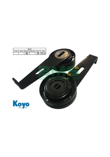 ALTERNATOR GERGI RULMANI 85x26/35.5 AYAKLI CITROEN BERLINGO 1.9D/FIAT DUCATO 1.9D BMS 071 - OEM