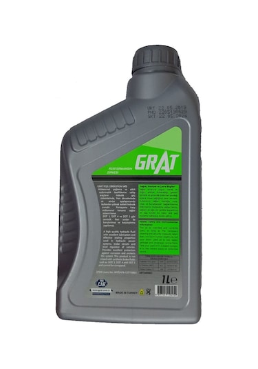 Grat Atf Yeşil Hvı G004000M2 Direksiyon Yağı 1 L