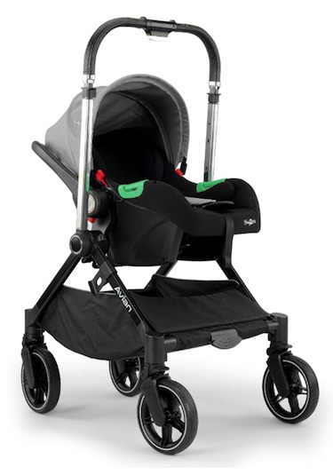 Baby2go Avian İ-size Travel Sistem Bebek Arabası Siyah