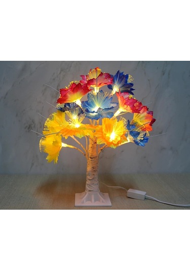 Dekoratif Ledli Çiçek Alk1736 - 9049986551039ynt Çok Renkli