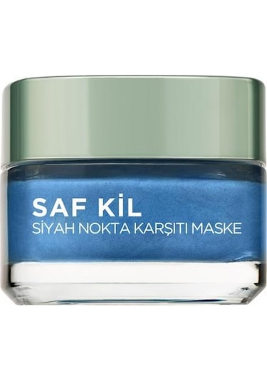 L'Oreal Paris Saf Kil Su Yosunu Özü Siyah Nokta Karşıtı Maske Peeling 50 ML