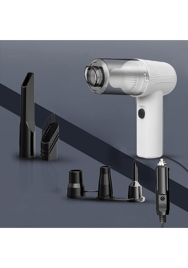 Suntek Araba Elektrikli Süpürge Ofis Yastıkları Için Beyaz Beyaz