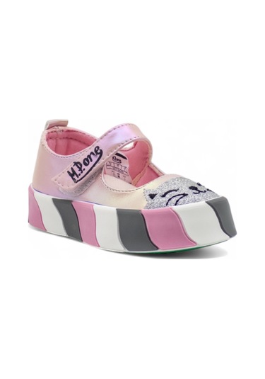 Mp 251-3445 Kız Çocuk Canvas Ayakkabı Pembe