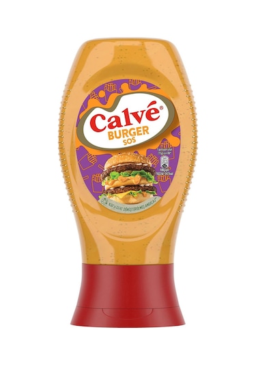 Calve Gurme Sos Seti 3 Lü / Burger - Cheddar - Köri