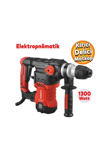 Rodex RDX231 Elektropnömatik Kırıcı Delici Matkap Vidalama 1300W