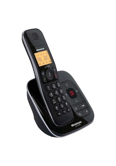Multitek DCT 850 Ultra Slim Telesekreterli Dect Telefon Siyah