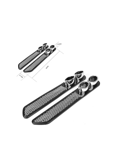 Araç Arka Difüzör Tampon Yapıştırma Egzoz Görünümlü Sportif Ve Agresif Oto Aksesuar